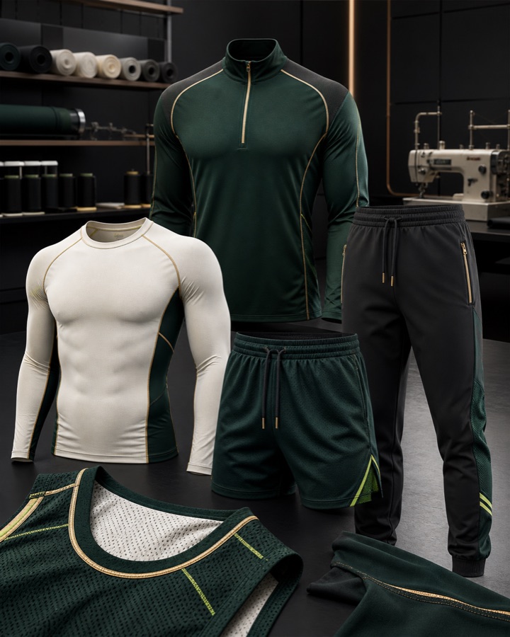 Sportswear manufacturing category